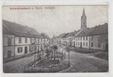 Schwarzenbach a. Wald. Marktplatz. Ungelaufen. Gute Erhaltung.