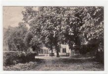 Gruß aus Finkenkrug Blick auf das Gutshaus gelaufen 1924 kleiner Knick unten links und oben rechts, sonst gut erhalten.