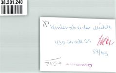53809 W5207 Winterscheidermühle FOTO KEINE AK Ziegenweide Foto Original aus Archiv eines Ansichtskartenverlags Ort handschriftlich