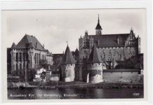 Marienburg / Malbork " Die Marienburg ", Westseite ungelaufen Gute Erhaltung.