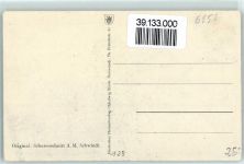 65594 W6258 Runkel , Lahn - Schloß Runkel Scherenschnitt v. A.M. Schwindt