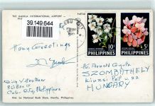 Manila Intern. Airport AK Flughafen Gebrauchsspuren
