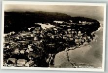 18546 O2355 Sassnitz 1939 Foto AK Fliegeraufnahme des Ortes