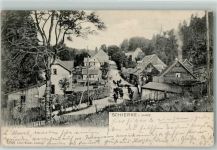 38879 O3706 Schierke am Brocken 1907 - Kuhtrieb