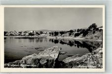 Burgas Bourgass 1961 Foto AK Achtopol Hafen