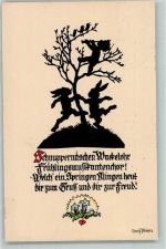 Ostern Osterhasen AK Plischke, G. 1936
