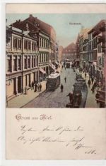 Kiel mit Vorstadt gelaufen, Marke entfernt kleiner Riß am linken Rand oben, leicht fleckig, sonst gut erhalten