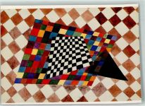 Wassily Kandinsky Kariertes Dezember Expressionismus