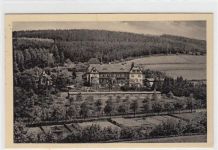 Oberkaufungen. Motorsportschule des NSKK. " Hessen " gelaufen, mit Marke und Bahnpoststempel von 1939, Zug Nr. 0243 kleiner Knick unten rechts und oben in der Mitte, sonst gut erhalten