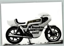 Yamaha 400 Werbung Motorrad FOTO KEINE AK