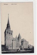 Ratingen mit Kathol. Kirche ungelaufen Gute Erhaltung.