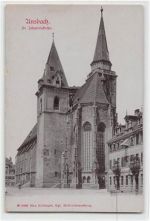 Ansbach. St. Johanniskirche ungelaufen Leichte Randmängel, sonst gut erhalten