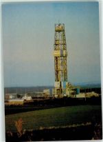 W8486 Windischeschenbach Bohrturm Tiefbohrprogramm AK Öl