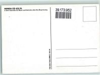 Honda CB 450 N Werbung AK Motorrad