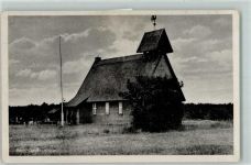 18375 O2382 Born , Darß - Kirche Wetterhahn Fahnenstange