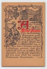 Staufen, Künstlerkarte. Gasthaus zum Löwen ungelaufen Gute Erhaltung.