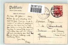 W1000 Berlin Mitte Haydn , Mozart , Beethoven Denkmal Tiergarten Denkmal 1910 Gebrauchsspuren