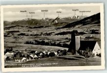 87452 W8966 Mittelberg - Kirche von Mittelberg