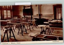 Den Helder Vakschool Berufsschule Strijklokaal Bügelzimmer Beruf AK Bügeleisen 1925