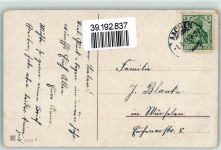 Neujahr Kinder Geldsack Karre wird von Schweinen gezogen Schwein 1911 Gebrauchsspuren