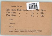 02747 O8709 Herrnhut Gebrauchsspuren Drucksache Firma Abraham Dürninger & Co. Bestellkarte