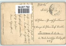 95615 W8590 Marktredwitz 1917 Gebrauchsspuren Stadtwappen am Rathaus