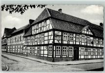 38440 W3180 Fallersleben - Geburtshaus Hoffmann von Fallersleben VW Käfer