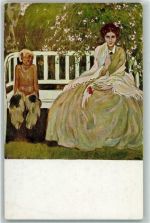 Nr. 169 sign. Paul Rieth Rendezvous Teufel AK Verlag Jugend Künstlerkarte