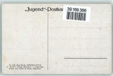 Nr. 169 sign. Paul Rieth Rendezvous Teufel AK Verlag Jugend Künstlerkarte