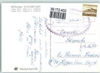 Hapag-Lloyd AG Fliegeraufnahme Dampfer Europa