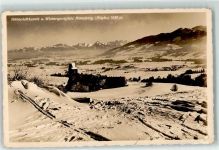 87466 W8967 Mittelberg b Oy Gebrauchsspuren Kirche von Mittelberg Winter