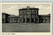 95028 W8670 Hof , Saale - Bahnhof