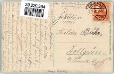 08056 O9500 Zwickau 1918 Gebrauchsspuren Rathaus und Gewandhaus