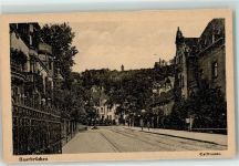 66111 W6600 Saarbrücken - Talstraße mit Winterberg Litfaßsäule