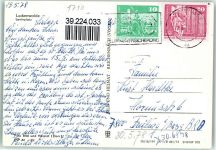 14943 O1710 Luckenwalde - Leninplatz Omnibus Fahrrad