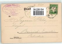 94209 W8370 Regen 1903 - Pfarrkirche Stempel Burgruine Weissenstein