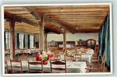 W8101 Klais Schloss Elmau Speise Saal AK Compton, E. H.