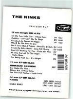 The Kinks Faksimile Unterschrift Rock / Pop FOTO KEINE AK