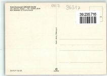 96317 W8640 Kronach , Oberfr - Hotel Restaurant grüner Baum Auto