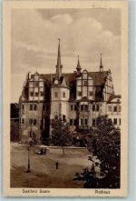 07318 O6800 Saalfeld , Saale - Rathaus Straßenlaterne