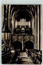 O7000 Leipzig Thomaskirche Kirchenorgel 1962 Foto AK