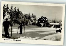 08248 O9651 Mühlleithen - Skiläufer Winter