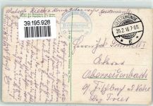 Dampfer Kaiser Wilhelm AK Norddeutscher Lloyd 1916 Gebrauchsspuren