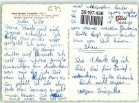 94227 W8372 Zwieslerwaldhaus Foto AK Pension Schachten