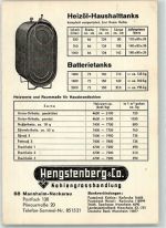 68159 W6800 Neckarau Nota Bestellung bei Hengstenberg & Co Kohlengroßhandlung