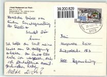 83661 W8172 Lenggries Gebrauchsspuren Hotel Gasthaus zur Post