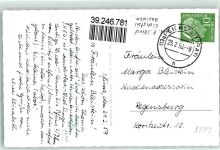 85137 W8079 Pfünz - Römer-Brücke Schloßkapelle Diözesanjugendhaus Schloß Pfünz