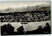 Tromsoe Romsa - Schiff Fahne