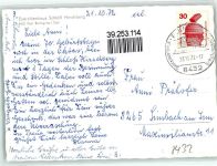 92339 W8432 Hirschberg - Exerzitienhaus Schloß Hirschberg Eingang Saal