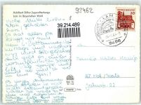 93462 W8496 Lam , Oberpf Foto AK Adalbert Stifter Jugendherberge Winter Schnee